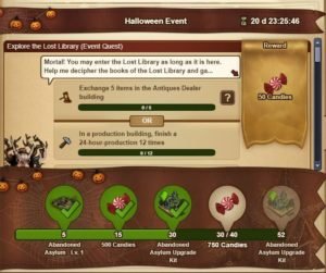 forge of empire halloween 2018