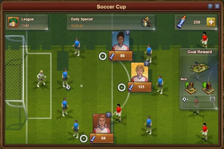 forge of empires soccer 2018 event