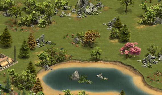 Forge Of Empires Spring event 2020, cherry tree