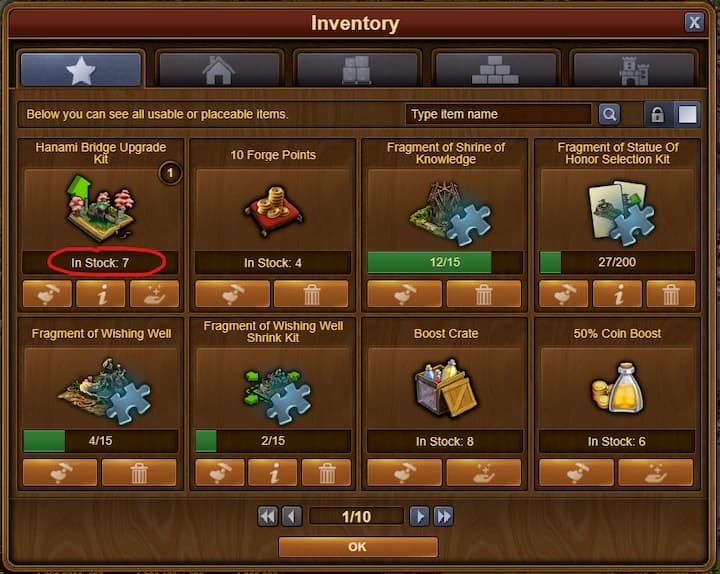 forge of empires what event buildings are best to upgrade
